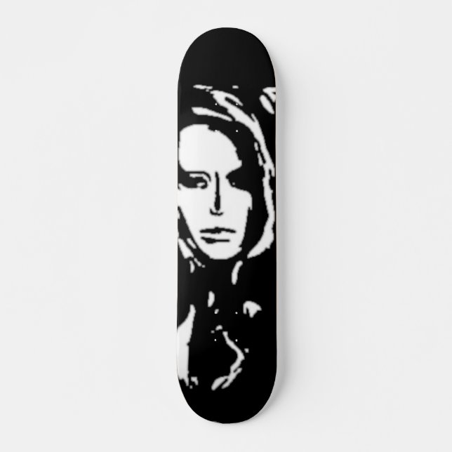 Skateboard Mujer Bruja (Anverso )