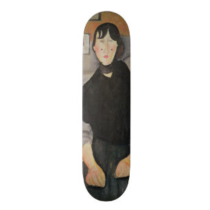 Skateboard Mujer joven de la gente