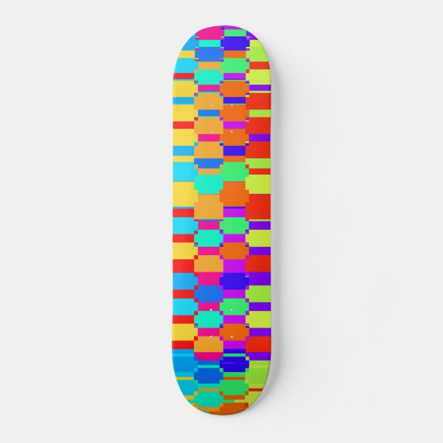 Skateboard MultiColor (Anverso)