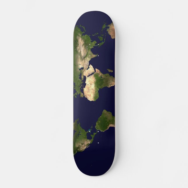 Skateboard Mundo entero - Planeta Tierra (Anverso)