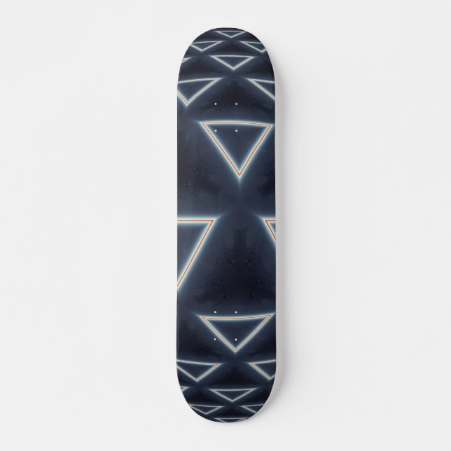 Skateboard Mundo Triangular (Anverso )