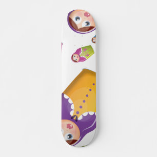 Skateboard Muñecas Matryoshka