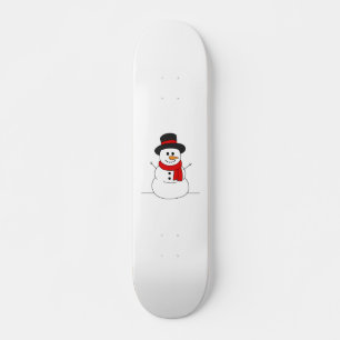 Skateboard Muñeco de nieve