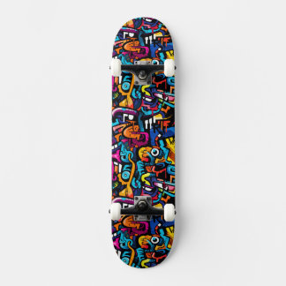 Skateboard Muro de graffiti
