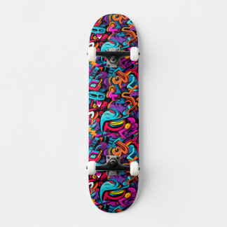 Skateboard Muro de graffiti