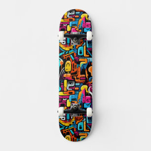 Skateboard Muro de graffiti