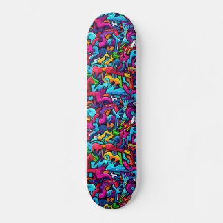 Skateboard Muro de graffiti