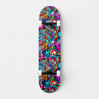 Skateboard Muro de graffiti