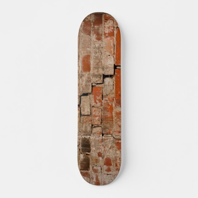 Skateboard Muro de ladrillo roto (Anverso )