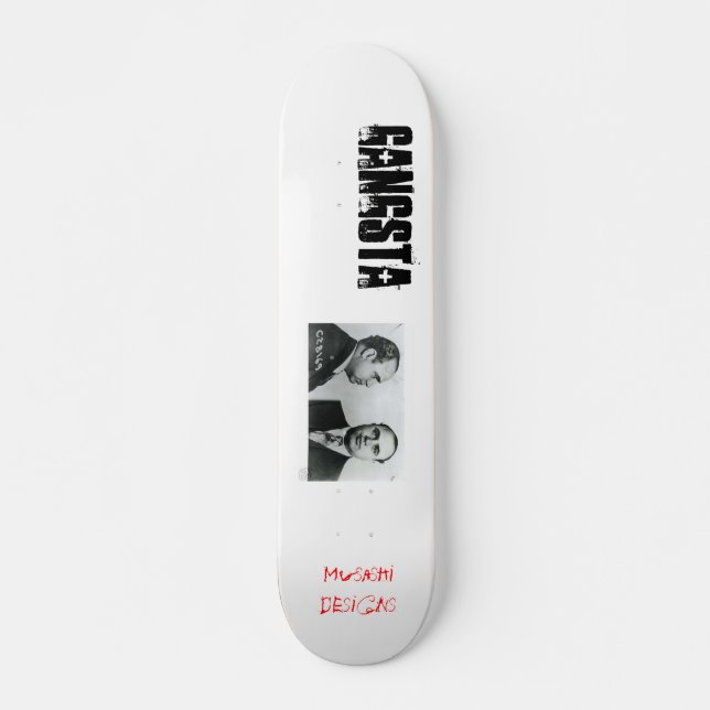Skateboard Musashi diseña Capone (Anverso )