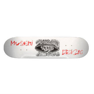 Skateboard Musashi diseña los huesos del Dem