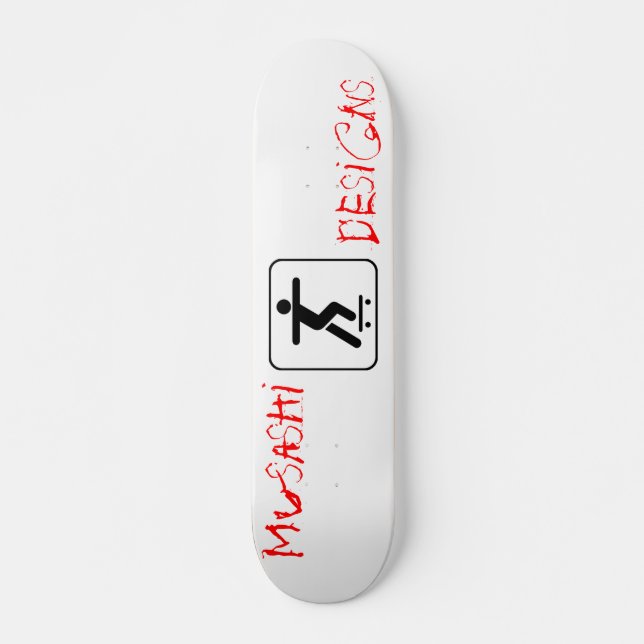 Skateboard Musashi diseña Stickpusher (Anverso )