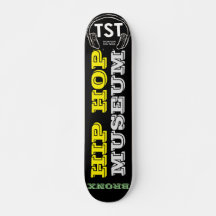 MUSEO DE HIP HOP Skateboard, 7¾" Tabla