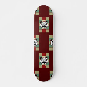 Skateboard Mustache Panda 2