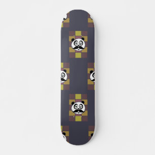 Skateboard Mustache Panda 3