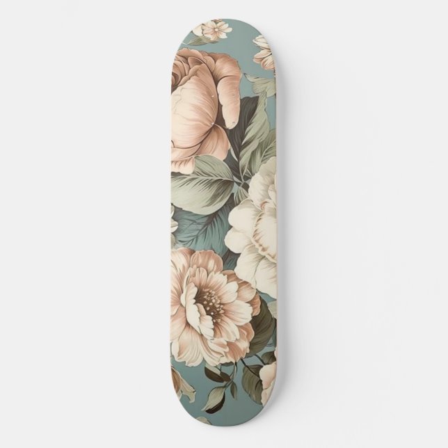 Skateboard Muted Botanical Dream (Anverso)