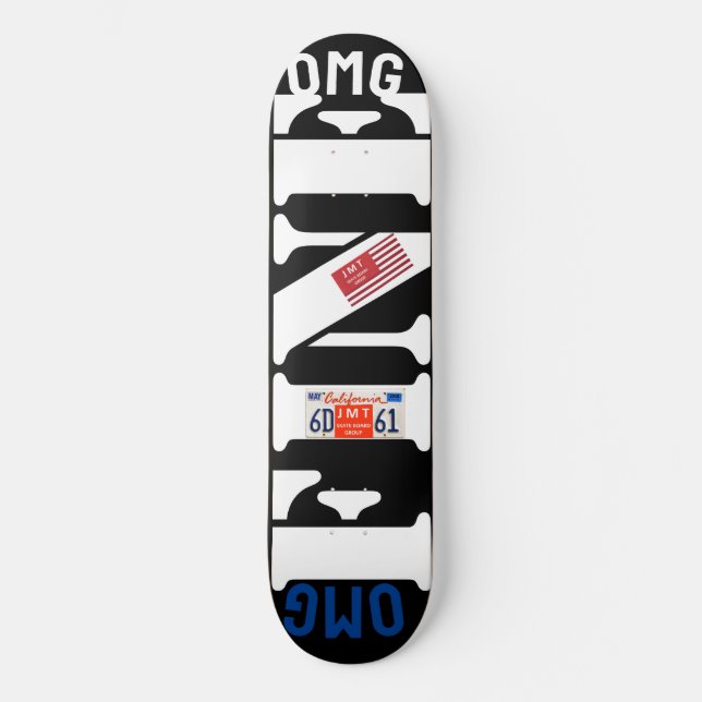Skateboard ¡MUY BIEN! Tablas de 8 1/4" (Anverso)