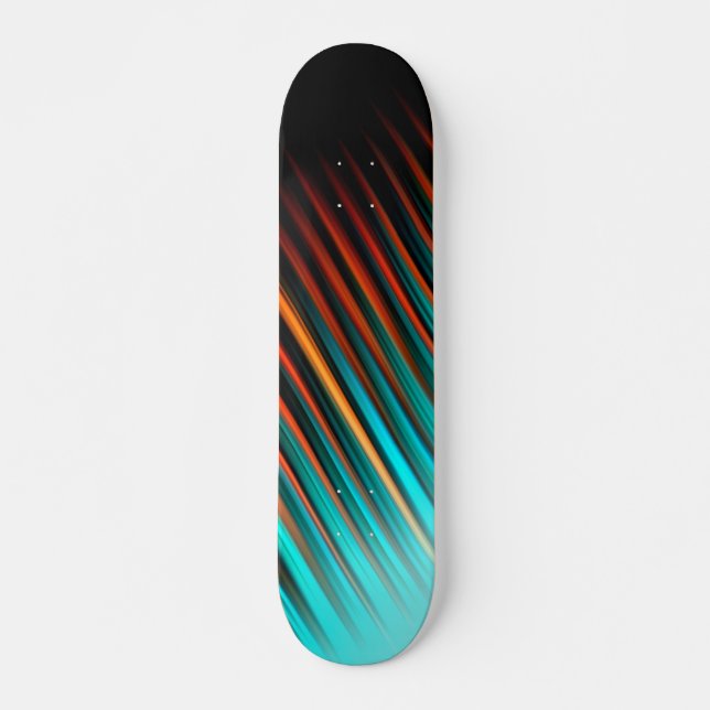Skateboard Muy Guay Moderno Multicolorizado (Anverso )