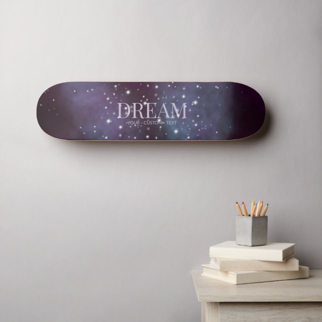 Skateboard Mystical Dream Dusty Violet (Arte de pared (horz))