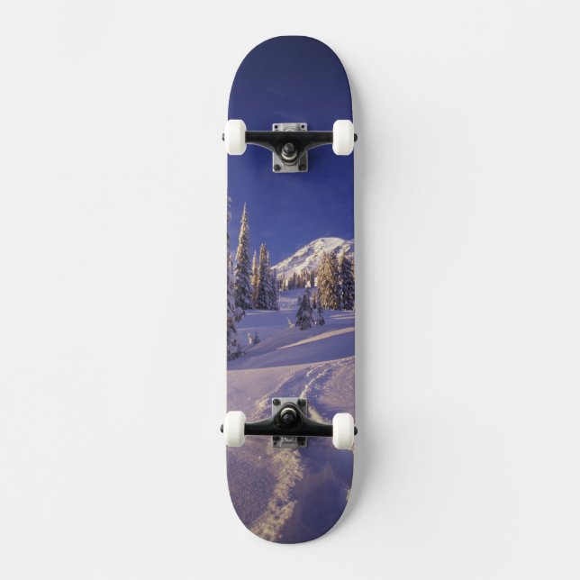 Skateboard NA, EE. UU., Washington, Mt. Rainier NP, Raquetas  (Anverso)