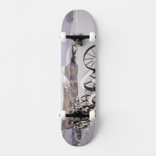 Skateboard NA, EE. UU., Washington, Uniontown, Granero blanco