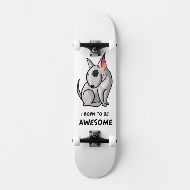 Skateboard Nací para ser increíble (Anverso)