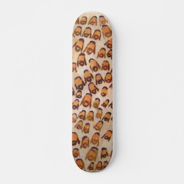 Skateboard nación hassid (Anverso )