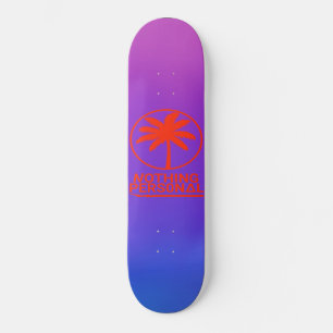 Skateboard Nada Personal Azul y Morado Gradiente