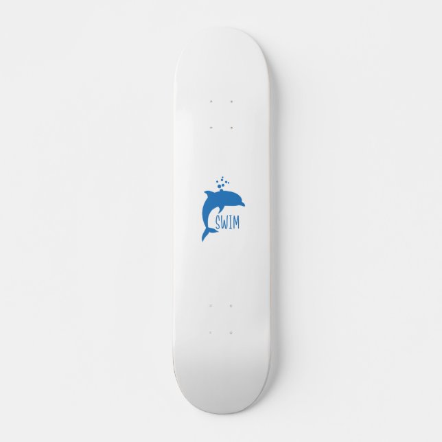 Skateboard Nado de delfines (Anverso )