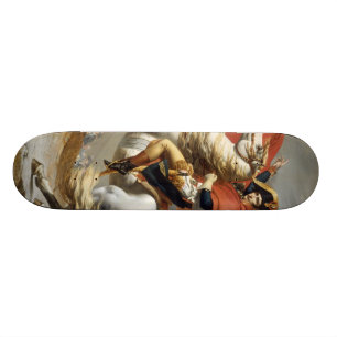 Skateboard Napoleón cruzando los Alpes - Jacques-Louis David