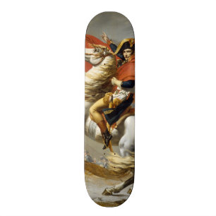 Skateboard Napoleón cruzando los Alpes por Jacques Louis Davi