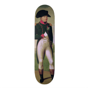 Skateboard Napoleon I delante del castillo francés de