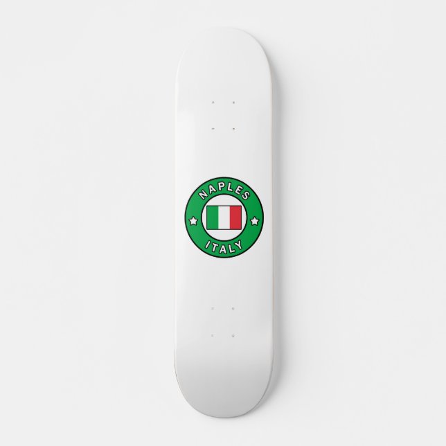 Skateboard Nápoles Italia (Anverso )