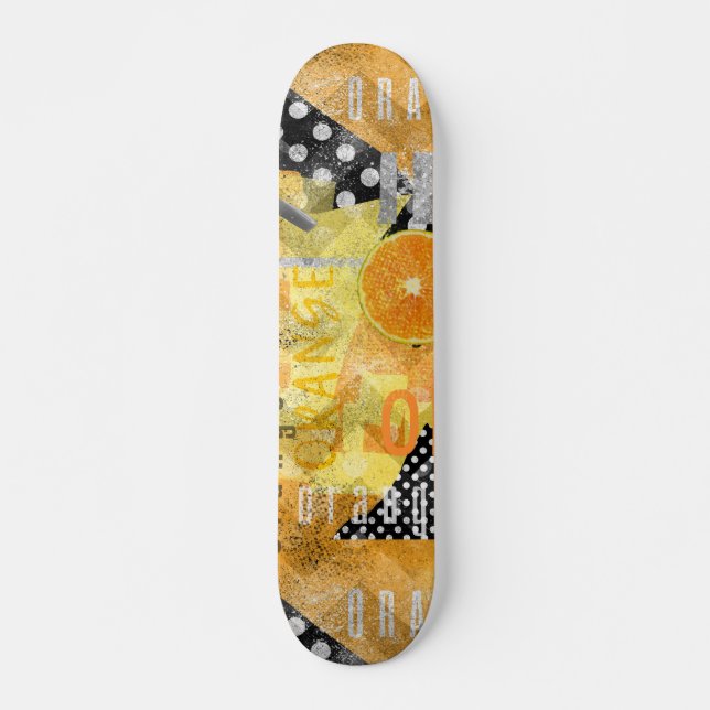 Skateboard Naranja (Anverso )
