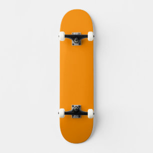 Skateboard Naranja de Princeton sólido