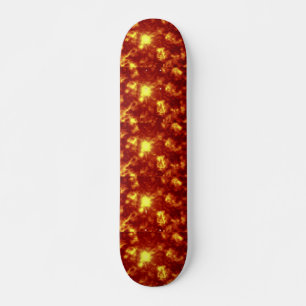 Skateboard Naranja y amarillo