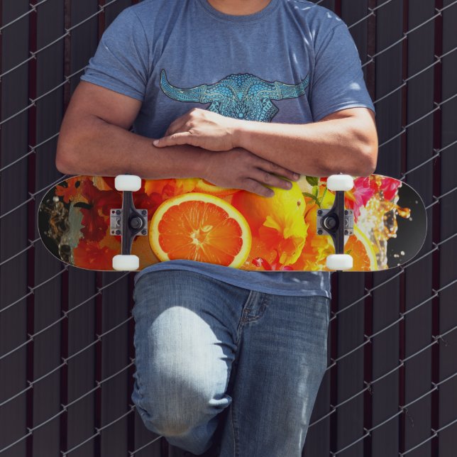 Skateboard Naranjas (Exterior 3)