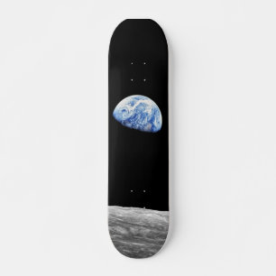 Skateboard NASA Apollo 8 Earthrise Moon Lunar Orbit Photo