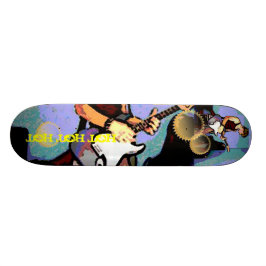 Skateboard Nate y Guitarra