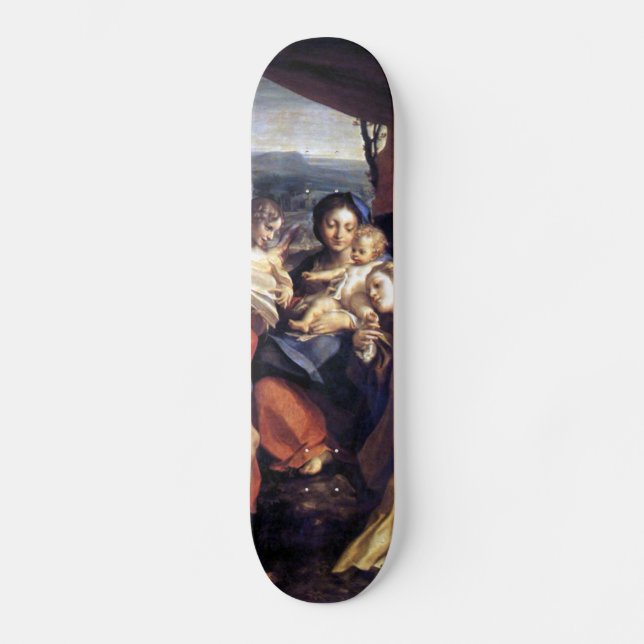 Skateboard Natividad - El día - Correggio - Renacimiento (Anverso)