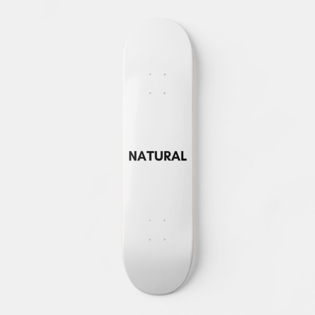 Skateboard natural (Anverso)