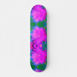 Skateboard Naturaleza psicodélica púrpura ultravioleta