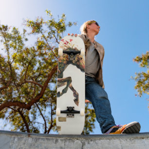 Skateboard Naturaleza Salto de Caballos Botánicos Florales