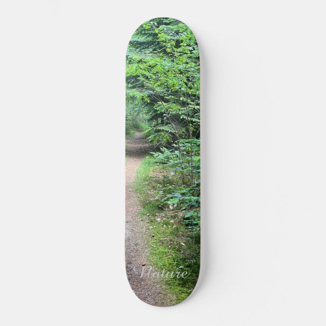 Skateboard Nature Forrest (Anverso)