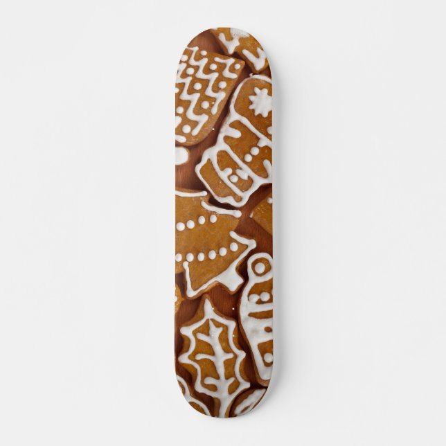 Skateboard Navidades Gingerbread Holiday Cookies (Anverso )