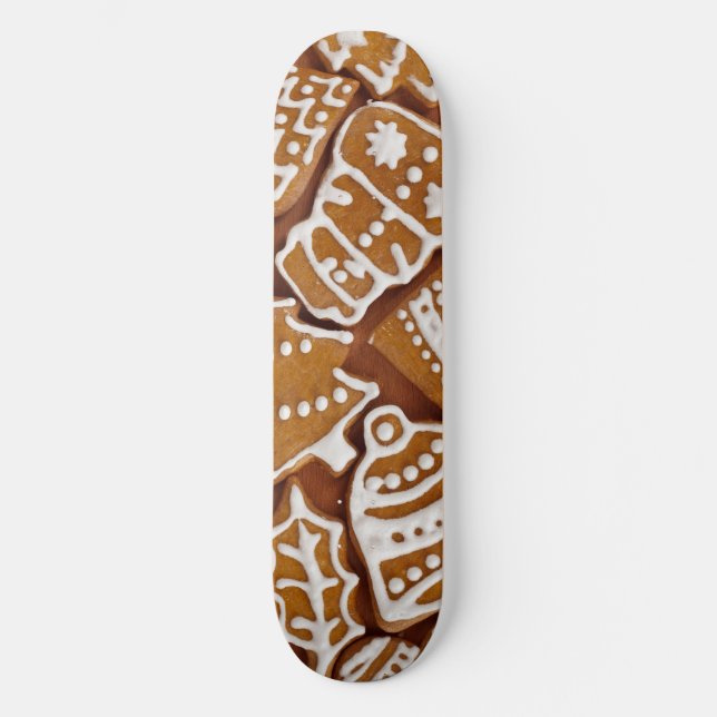 Skateboard Navidades Gingerbread Holiday Cookies (Anverso)