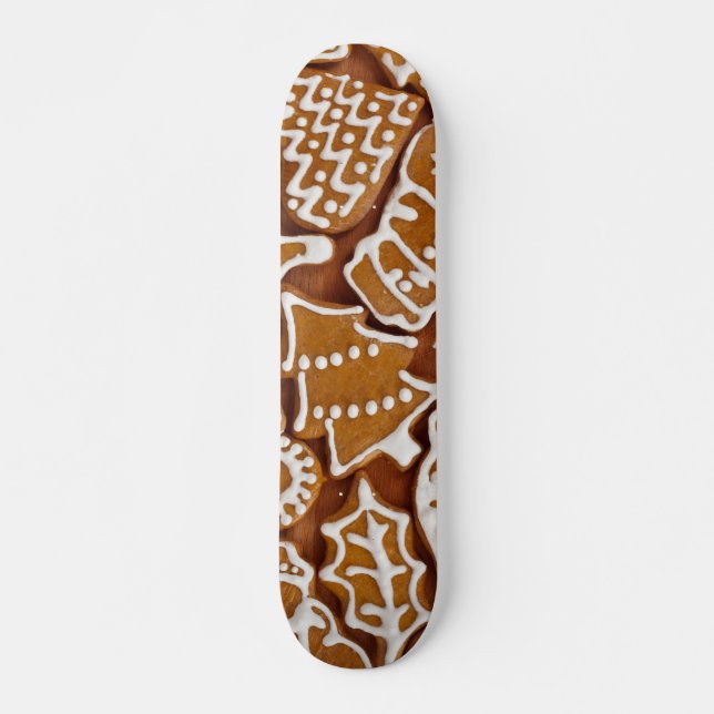 Skateboard Navidades Gingerbread Holiday Cookies (Anverso )