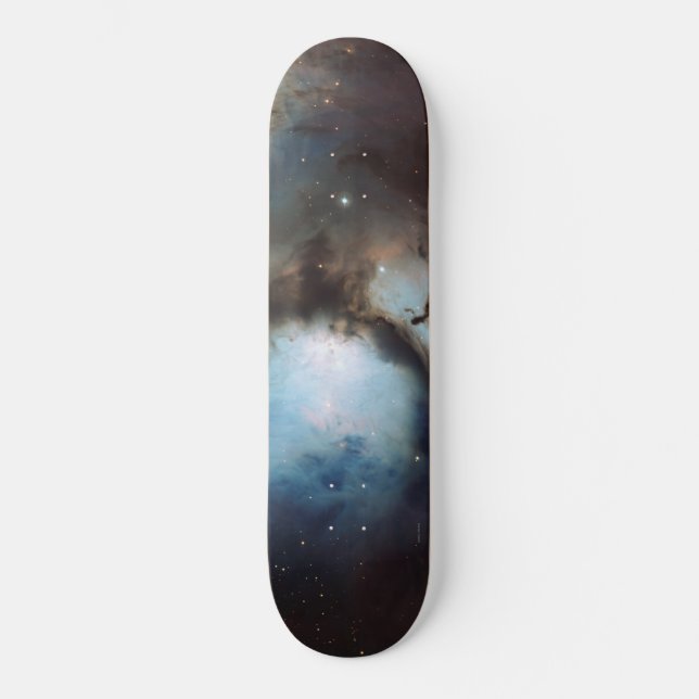 Skateboard Nebula Orion Astronomía estrellas del cielo beige  (Anverso)