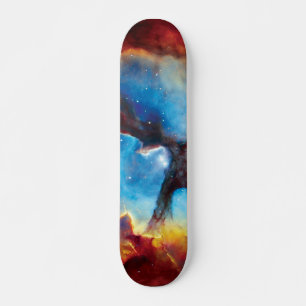 Skateboard Nebulosa Trifida Foto Colorida del Hubble en el Es