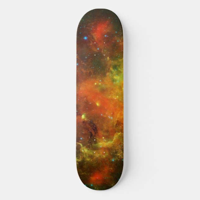 Skateboard Nebulosas de América del Norte y Pelican (Anverso)